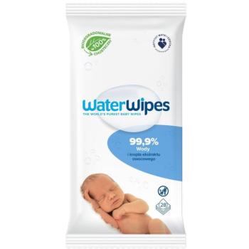 WATERWIPES Nedves törlőkendők, műanyagmentes 28 db kép