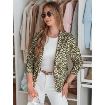 Zakók - Női zöld mintás kabát PY0129 kép