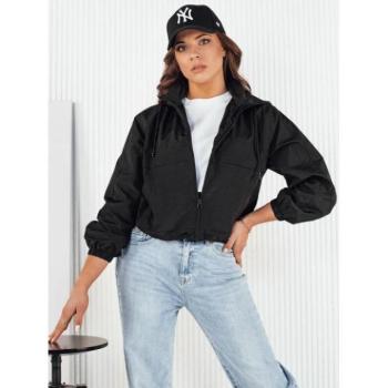 Átmeneti kabátok - Fekete női rövid kabát kép