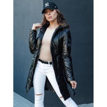 Átmeneti kabátok - Fekete steppelt női kabát TY4415 kép