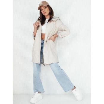 Átmeneti kabátok - Női bézs színű átmeneti kabát kép