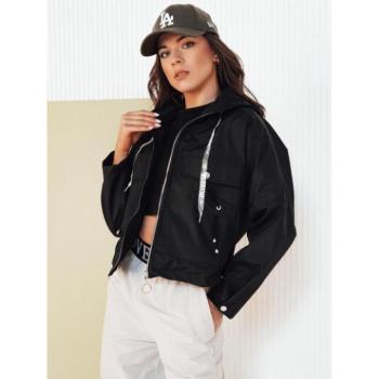 Átmeneti kabátok - Női fekete átmeneti kabát kép