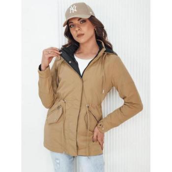 Átmeneti kabátok - Női kétoldalú bézs színű kabát kép