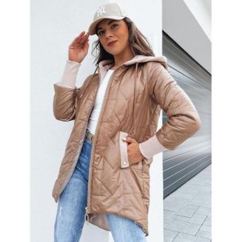 Átmeneti kabátok - Tavaszi női kabát arany színben kép