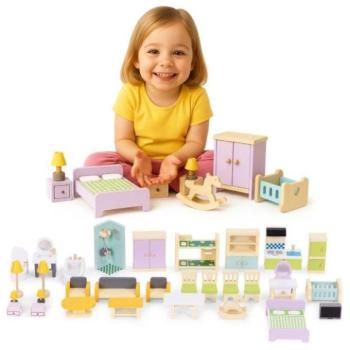 Babaházak - Fa kiegészítők babaházhoz kép