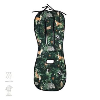 Babakocsi betétek - Gyerek bambusz babakocsi betét UNI - Állatok kép