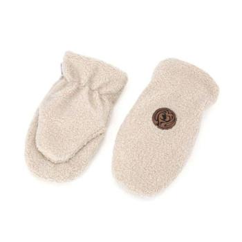 Babakocsi kézmelegítő kesztyűk - Elefántcsont színű alpaka babakocsi kesztyűk kép