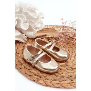 Balerina cipők lányoknak - Arany színű gyerek balerinák kép
