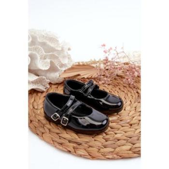 Balerina cipők lányoknak - Fekete balerinák lányoknak kép