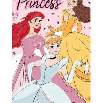 CARBOTEX Princess gyerek törölköző - Hamupipőke, Ariel és Belle, 30×50 cm kép