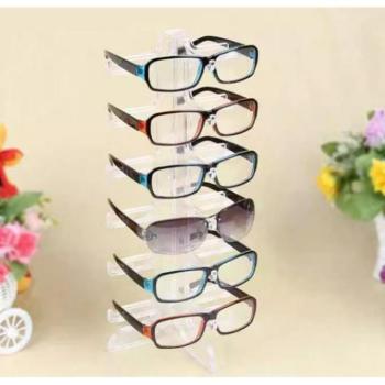 Ékszerdobozok - Átlátszó pohártartó állvány - 6 szint kép