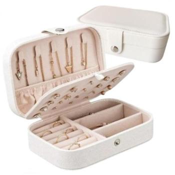 Ékszerdobozok - Elegáns fehér ékszerdoboz kép