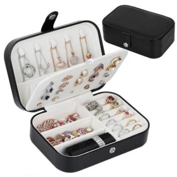 Ékszerdobozok - Elegáns fekete ékszerdoboz kép