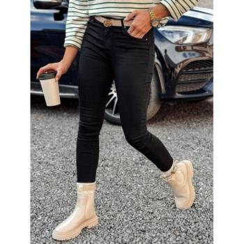 Farmer nadrágok - Fekete női push up farmer UY2208 kép