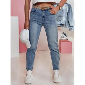 Farmer nadrágok - Női kék színű mom fit farmer UY2371 kép