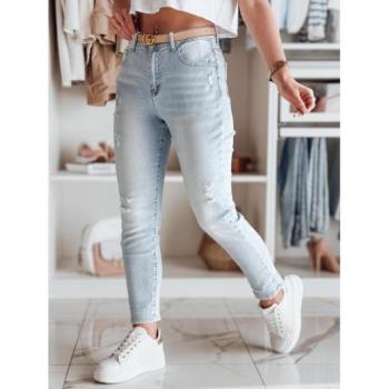 Farmer nadrágok - Női világoskék mom fit farmer UY2502 kép