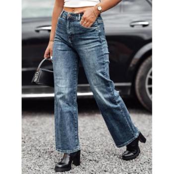 Farmer nadrágok - Széles kék női farmer UY2212 kép