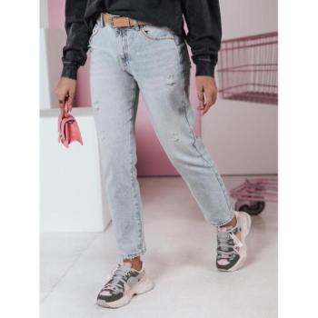 Farmer nadrágok - Világoskék női farmer övvel UY2359 kép