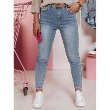 Farmer nadrágok - Világoskék női skinny farmer UY2348 kép