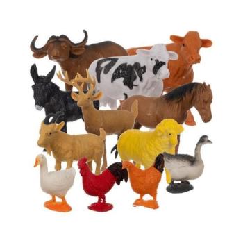 Figurák és állatkák - Farmállat készlet - 12 figura kép