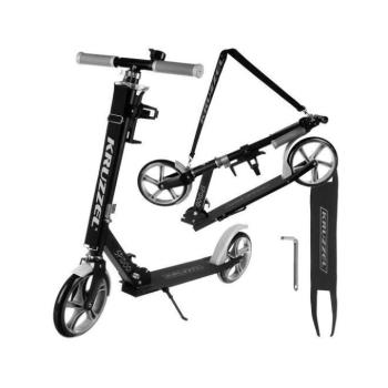 Futóbiciklik, háromkerekűek, rollerek - Szürke gyerek összecsukható roller Spidoo kép