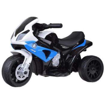 Gyermek elektromos motorok - Gyermek kék BMW elektromos motorkerékpár kép