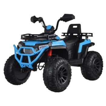 Gyermek elektromos quadok - Nagy kék akkumulátoros 4x4-es gyermek quad kép