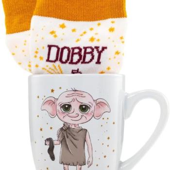 Harry Potter - Dobby Is Free - bögre + zokni - ajándék szett kép
