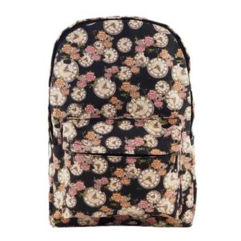 Hátizsákok és zsákok - Mintás iskolai hátizsák zsebbel kép