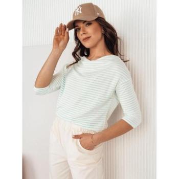 Hosszú ujjú - Fehér női csíkos póló kép