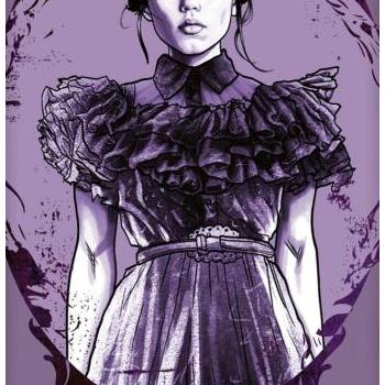 Jerry Fabrics Wednesday Purple, 70×40 cm kép