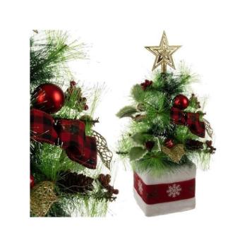 Karácsonyi dekoráció - Kis műfenyő - 45 cm kép