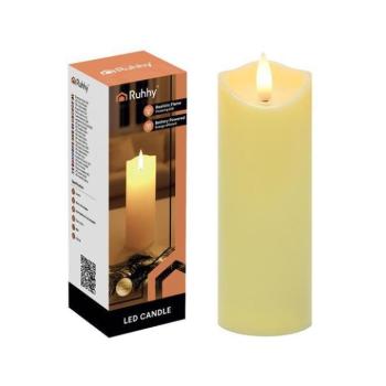 Karácsonyi dekoráció - LED gyertya 15x5cm 1 db kép