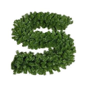 Karácsonyi dekoráció - Vastag karácsonyi füzér 29 cm/270 cm kép