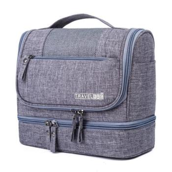 Kozmetikai táskák - Vízálló kozmetikai táska szürke színben kép