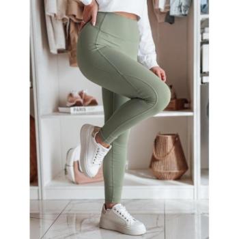 Leggings - Női zöld magas derekú leggings UY2603 kép