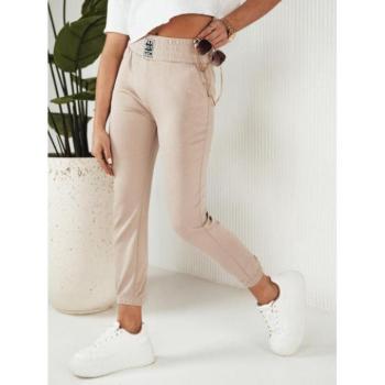 Melegítő nadrágok - Bézs színű női melegítőnadrág kép