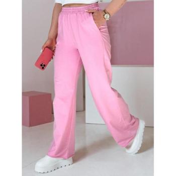 Melegítő nadrágok - Női bő rózsaszín melegítőnadrág UY2691 kép