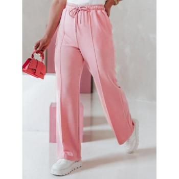 Melegítő nadrágok - Rózsaszín laza női melegítőnadrág UY2699 kép