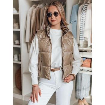 Mellények - Barna női kétoldalú mellény TY4825 kép