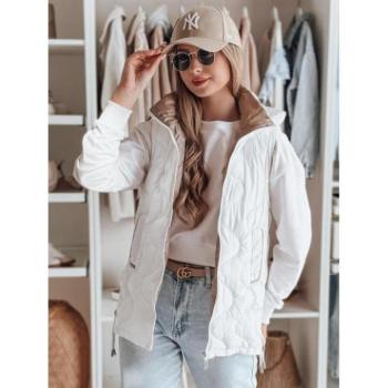 Mellények - Fehér női steppelt mellény TY4880 kép