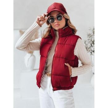 Mellények - Női bordó steppelt mellény TY4972 kép