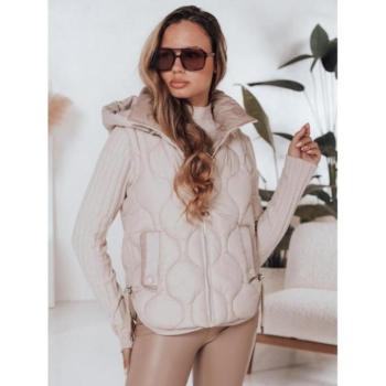 Mellények - Női steppelt bézs mellény TY5020 kép