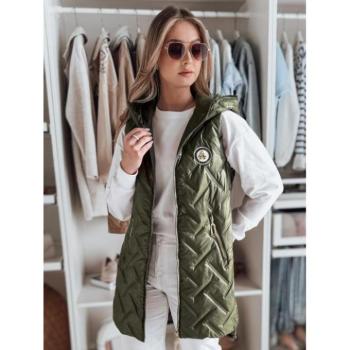 Mellények - Női zöld steppelt mellény TY4827 kép