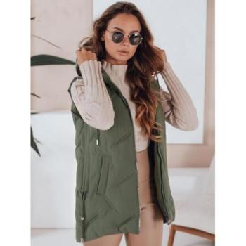 Mellények - Női zöld steppelt mellény TY5106 kép