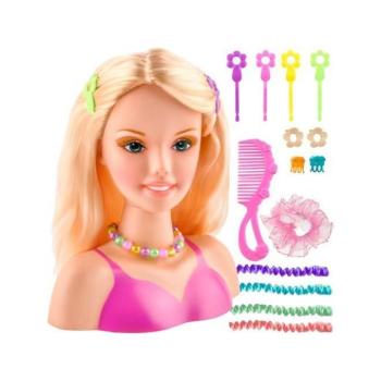 Műanyag játékok - Hajformázó fej tartozékokkal kép