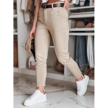 Nadrágok - Bézs színű női lezser nadrág UY2545 kép