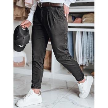 Nadrágok - Fekete női chino nadrág UY2568 kép