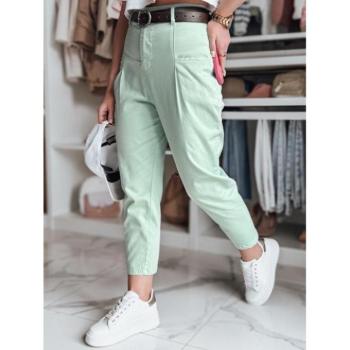 Nadrágok - Menta színű 7/8-os női nadrág UY2555 kép