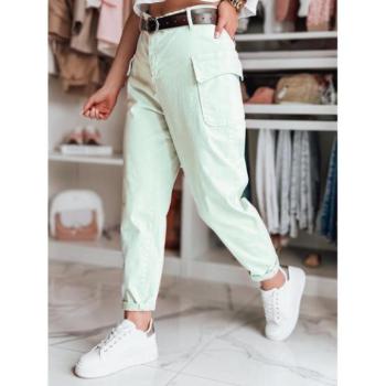 Nadrágok - Menta színű női baggy nadrág UY2528 kép